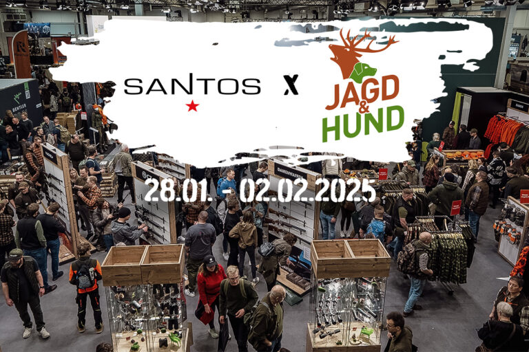 SANTOS @ Jagd & Hund 2025 – Feuer, Flamme und Outdoor-Power!