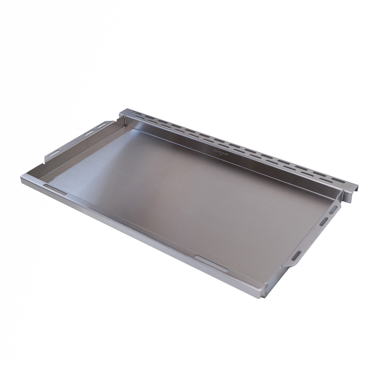 SANTOS Edelstahl XXL Plancha für 400er & 500er S-Serie | Pro